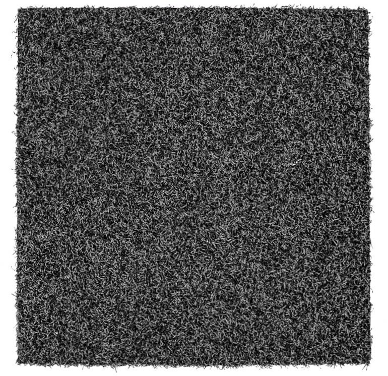 Aslon Rubber Gumová trávníková dlaždice ASLON 40 × 40 cm, Charcoal Grey