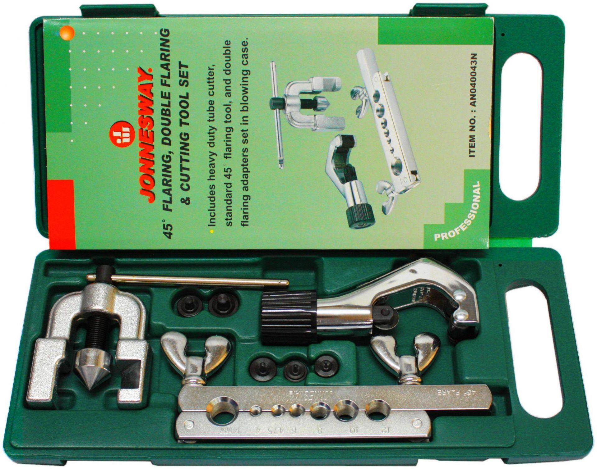 Jonnesway Pertlovací sada na brzdové trubky AN040043N