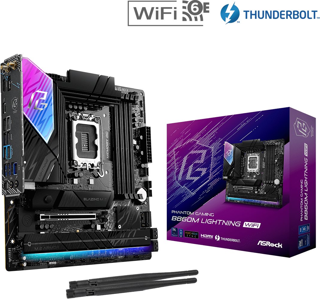 ASROCK B860M Lightning WiFi