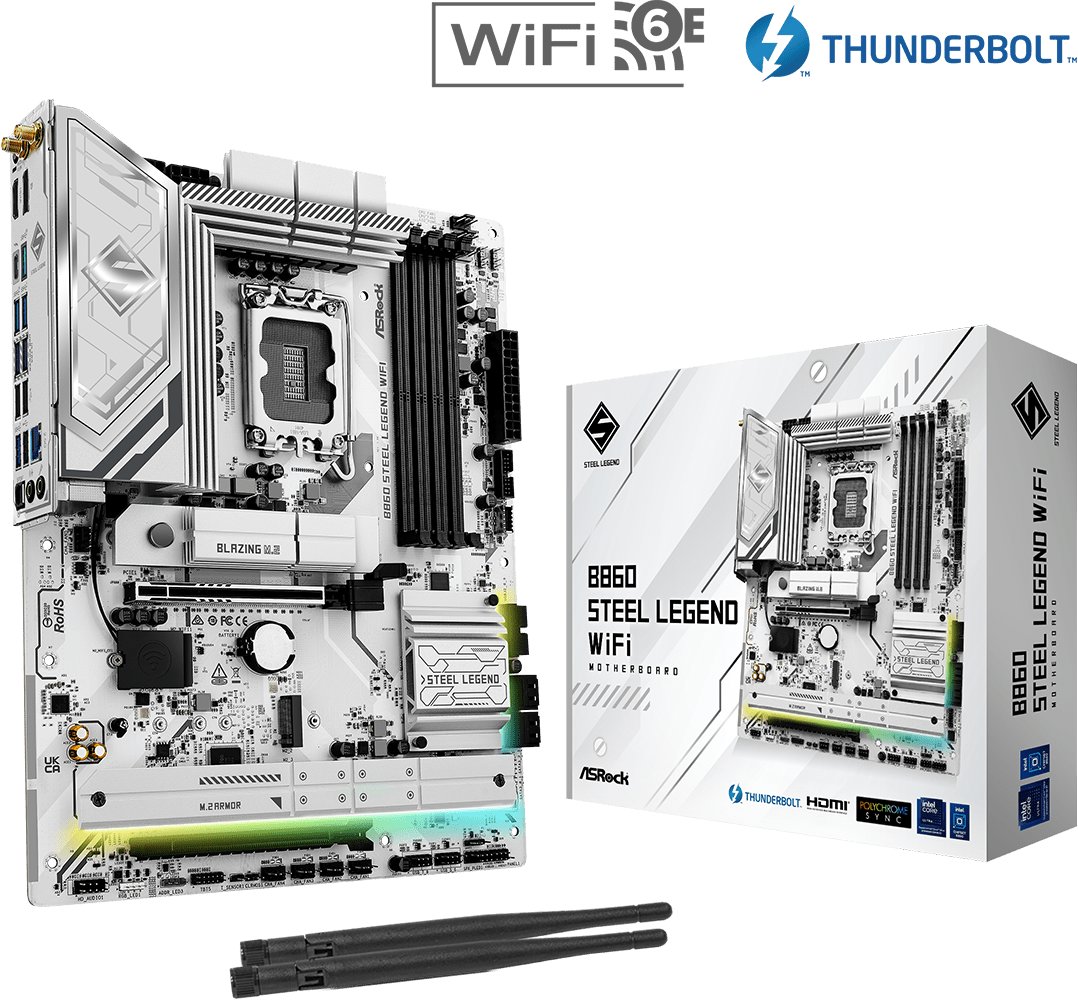 ASROCK B860 Steel Legend WiFi