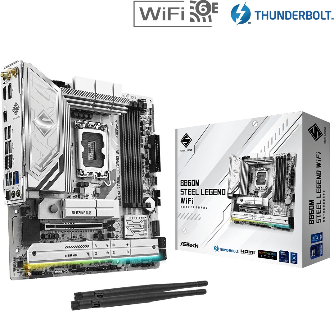 ASROCK B860M Steel Legend WiFi