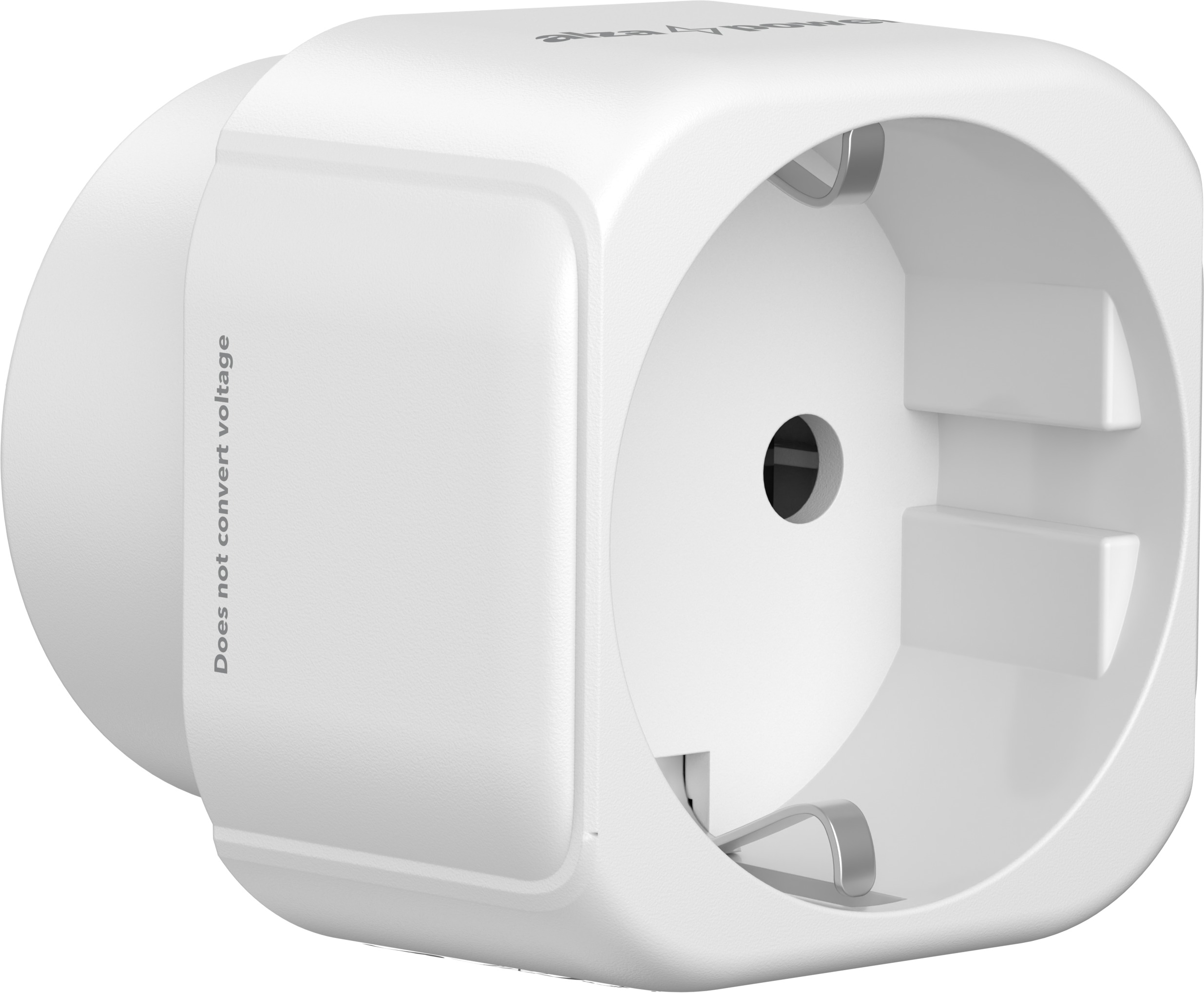 AlzaPower GlobePlug TA100 EU to US bílý