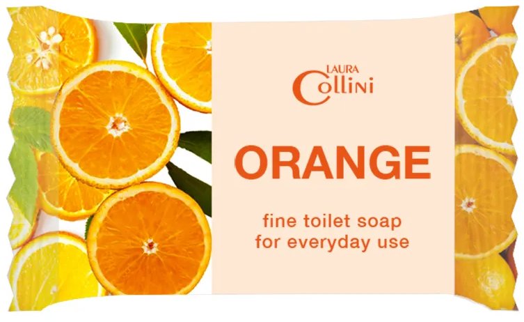 Laura Collini Toaletní mýdlo Orange 4 × 100 g
