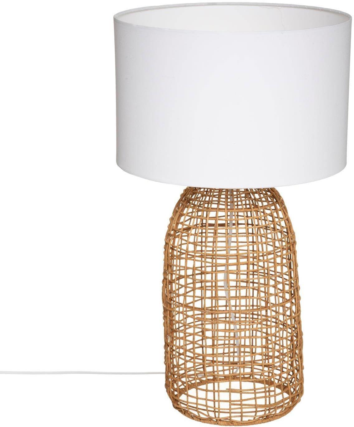 Atmosphera Stolní lampa Karla boho v přírodním designu