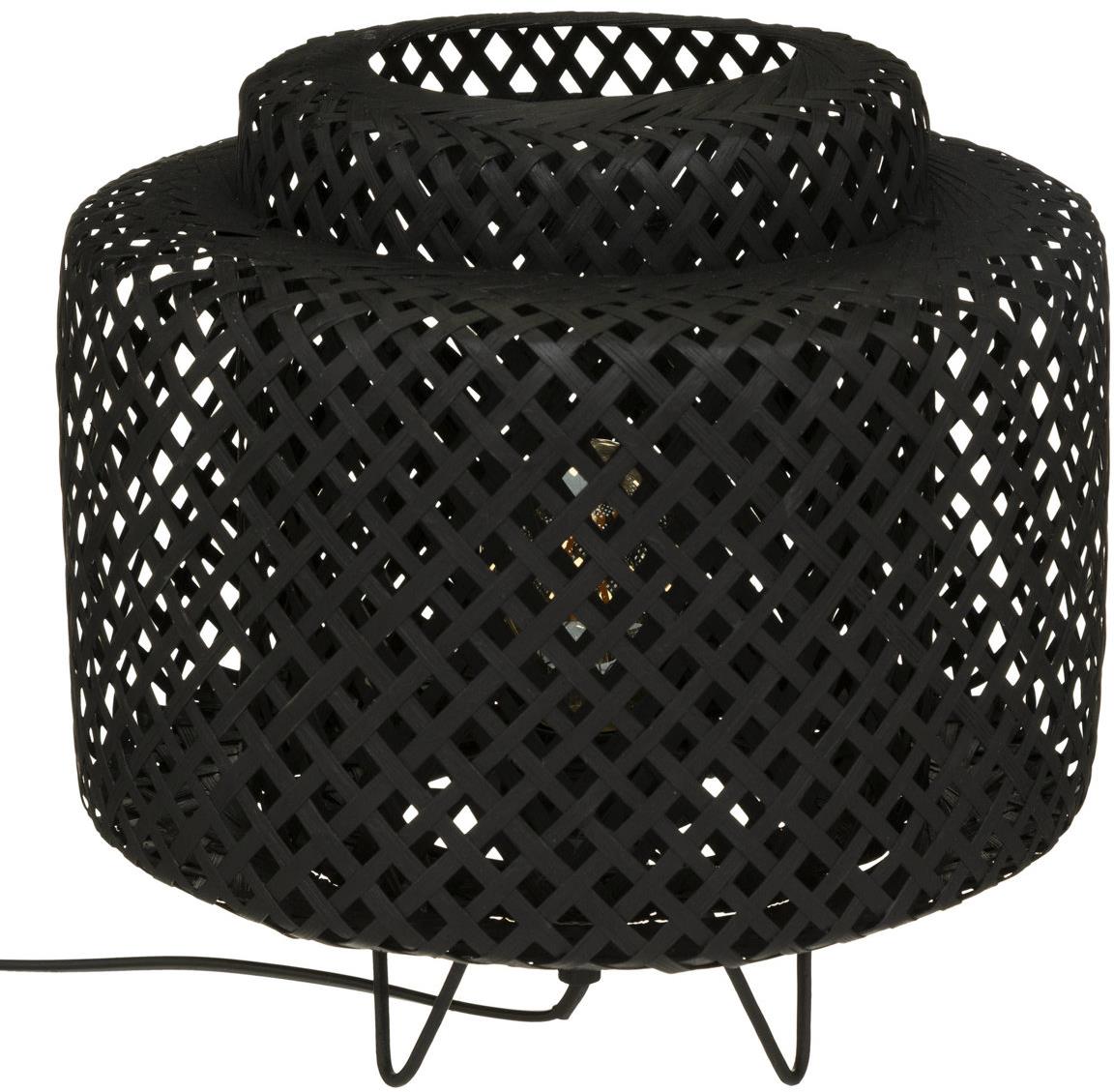 Atmosphera Stolní lampa Liby 25 cm černá