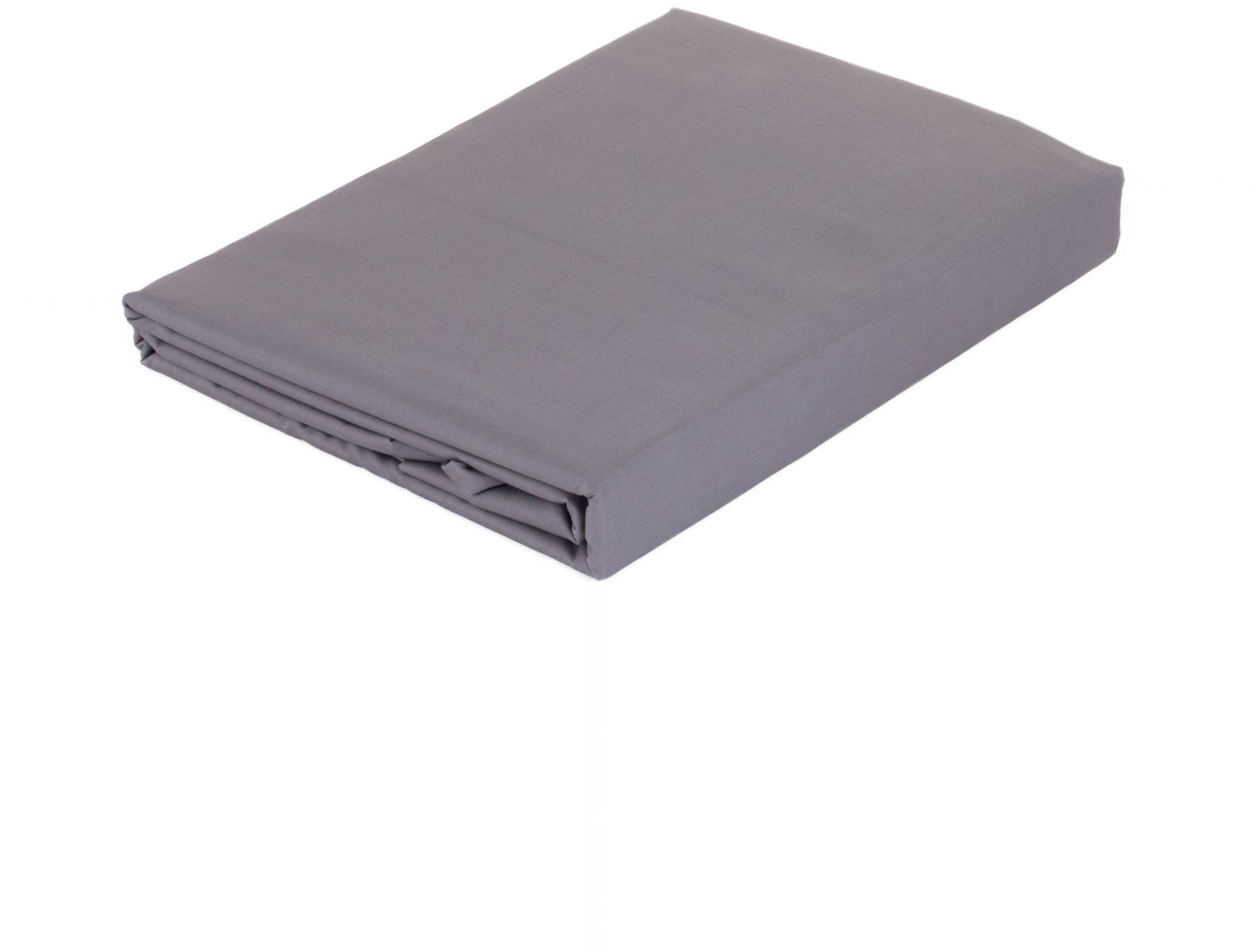 Douceur d'intérieur Povlak na přikrývku Percaline 240 × 220 cm šedý
