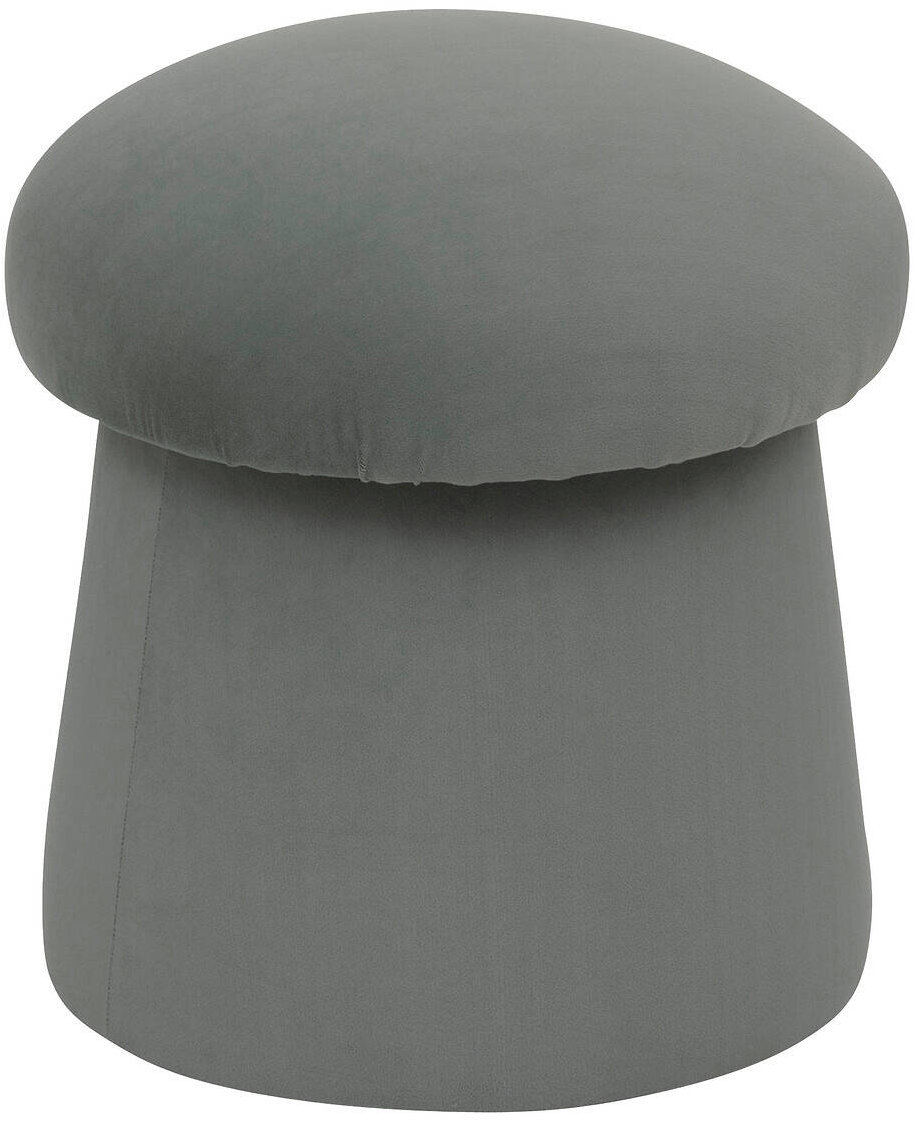 Kulatý taburet NOA šedý průměr 37 cm