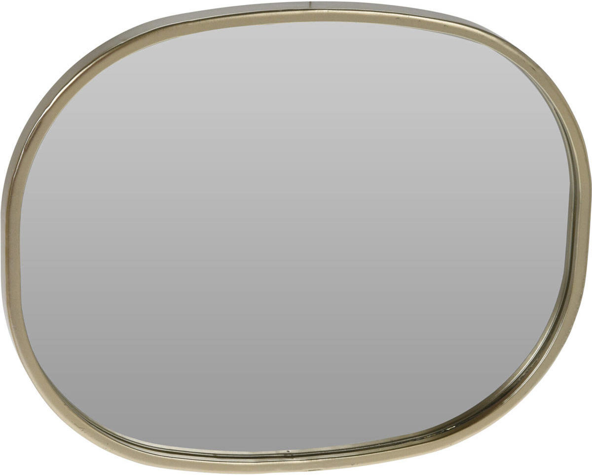 Home Styling Collection Dekorativní zrcadlo Champagne, 20 × 25 cm