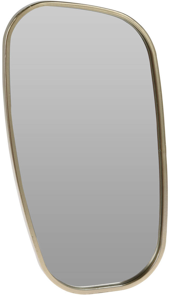 Home Styling Collection Dekorativní zrcadlo Champagne, 19 × 35 cm