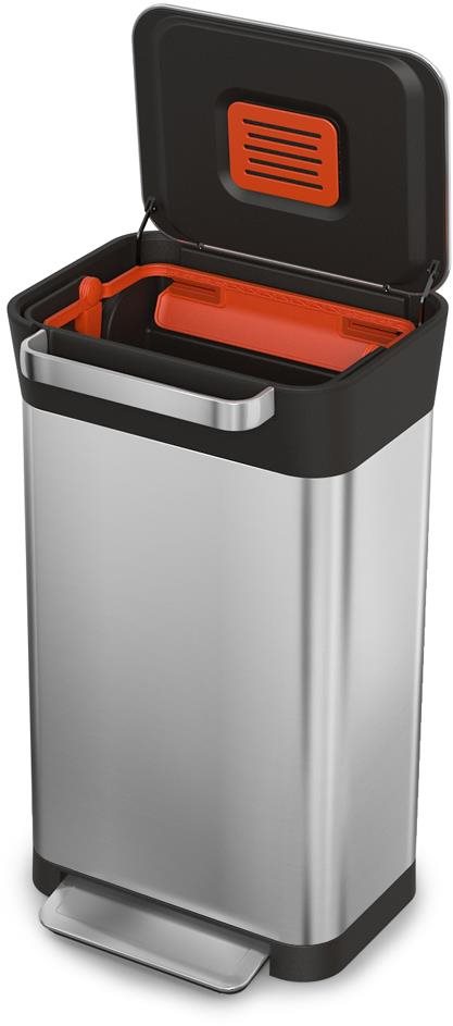 Joseph Joseph Odpadkový koš stlačovací Titan Steel 30030