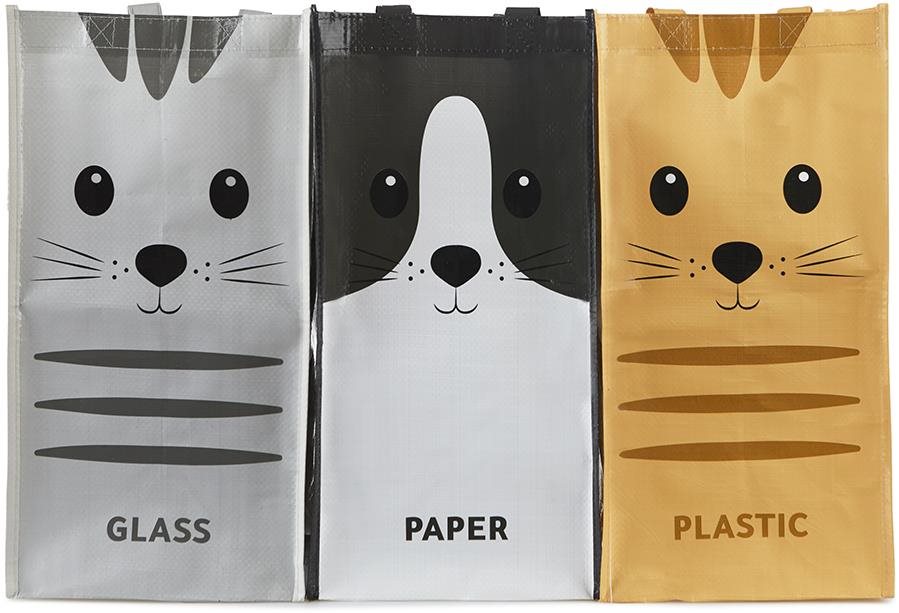Balvi Tašky na tříděný odpad Meow 27499 3ks