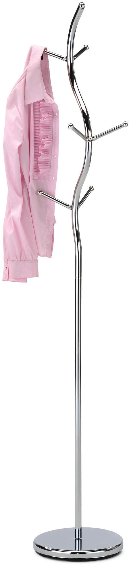 ARTIUM Věšák stojanový BENT, výška 181 cm, chrom