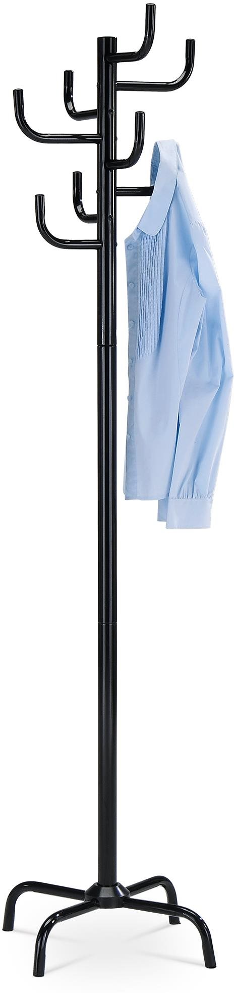 ARTIUM Věšák stojanový ESKIL, výška 182 cm, černý