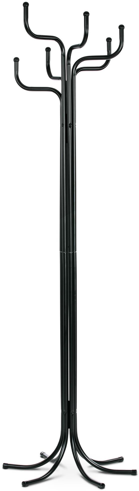 ARTIUM Věšák stojanový GUNNAR, výška 188 cm, černý