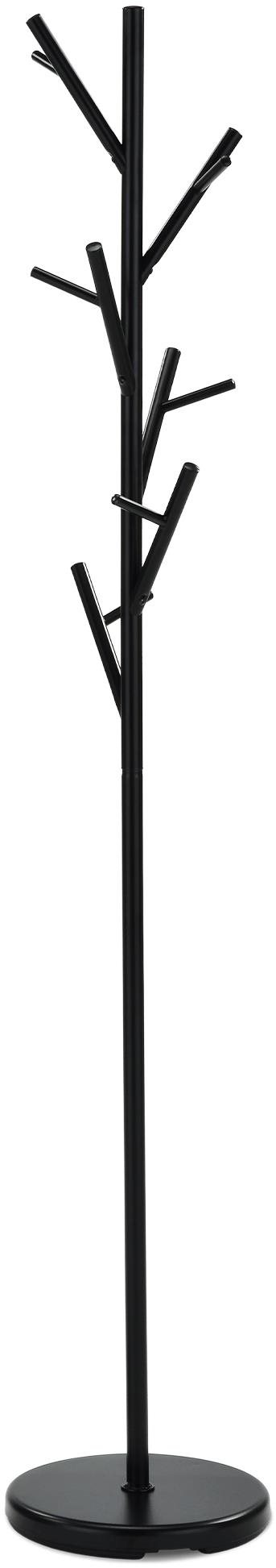 ARTIUM Věšák stojanový HARALD, výška 170 cm, černý