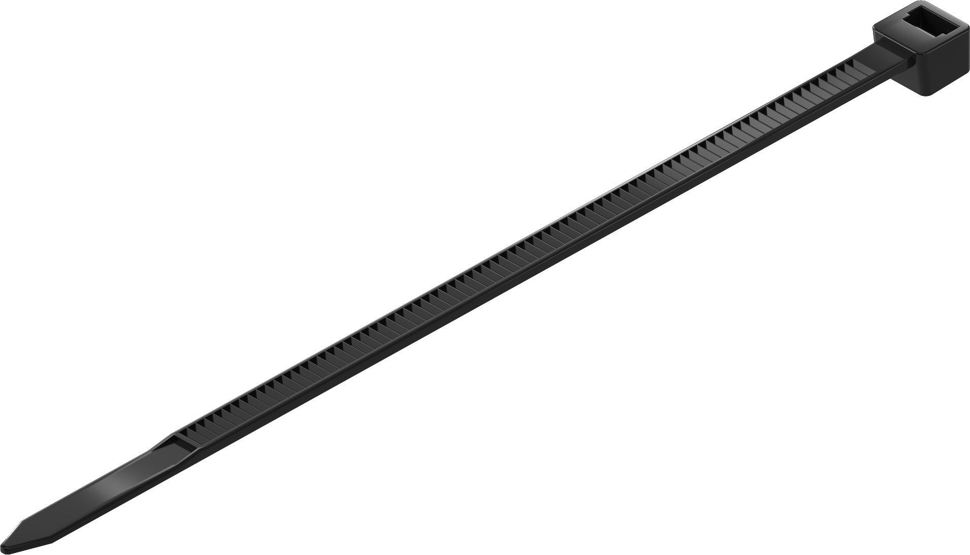 AlzaTools Stahovací páska 2,5x100mm (100ks) černá