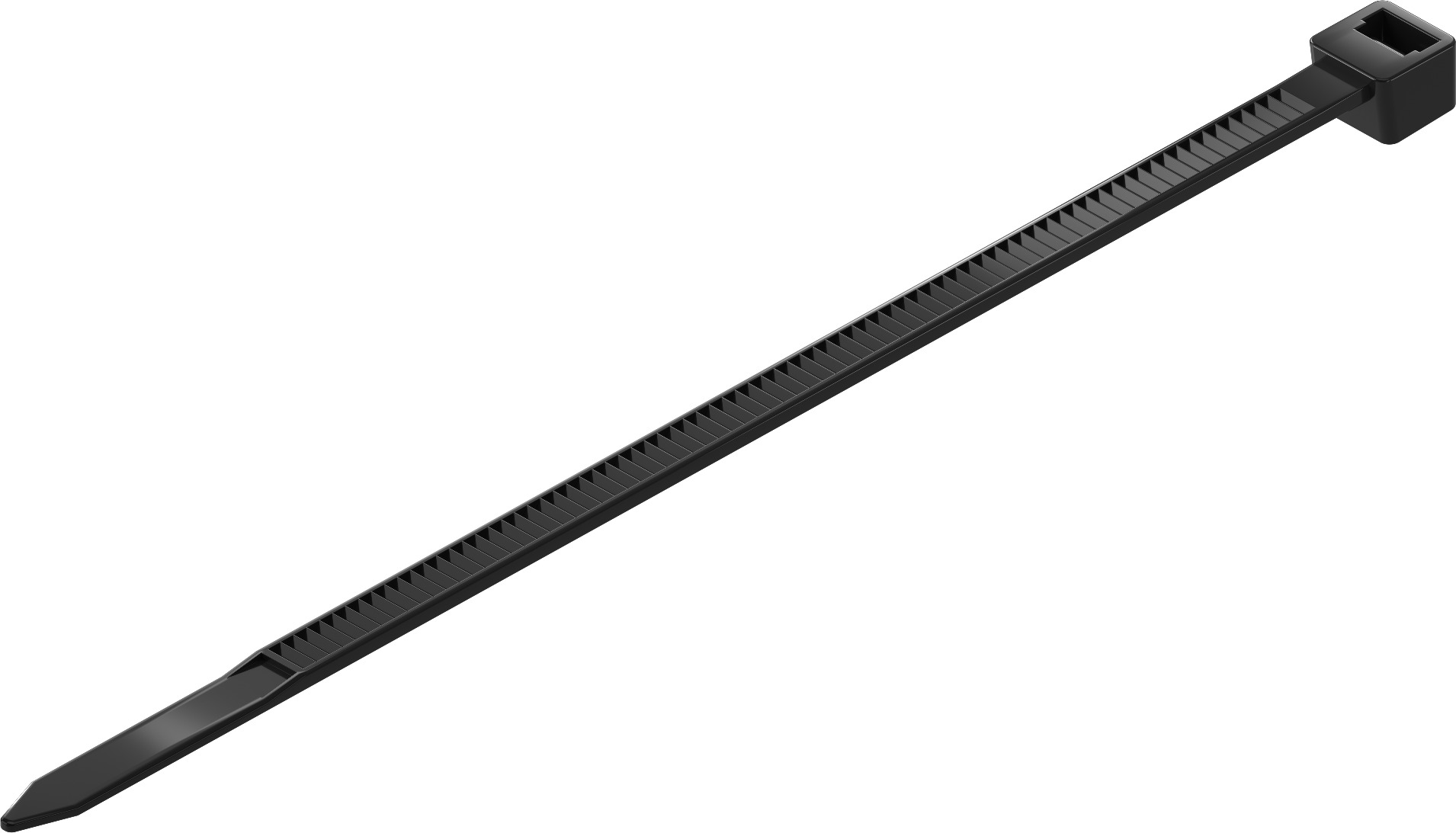 AlzaTools Stahovací páska 4,8x200mm (100ks) černá