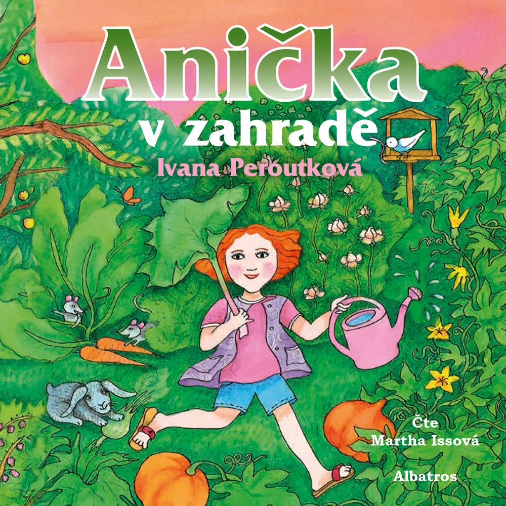Anička v zahradě