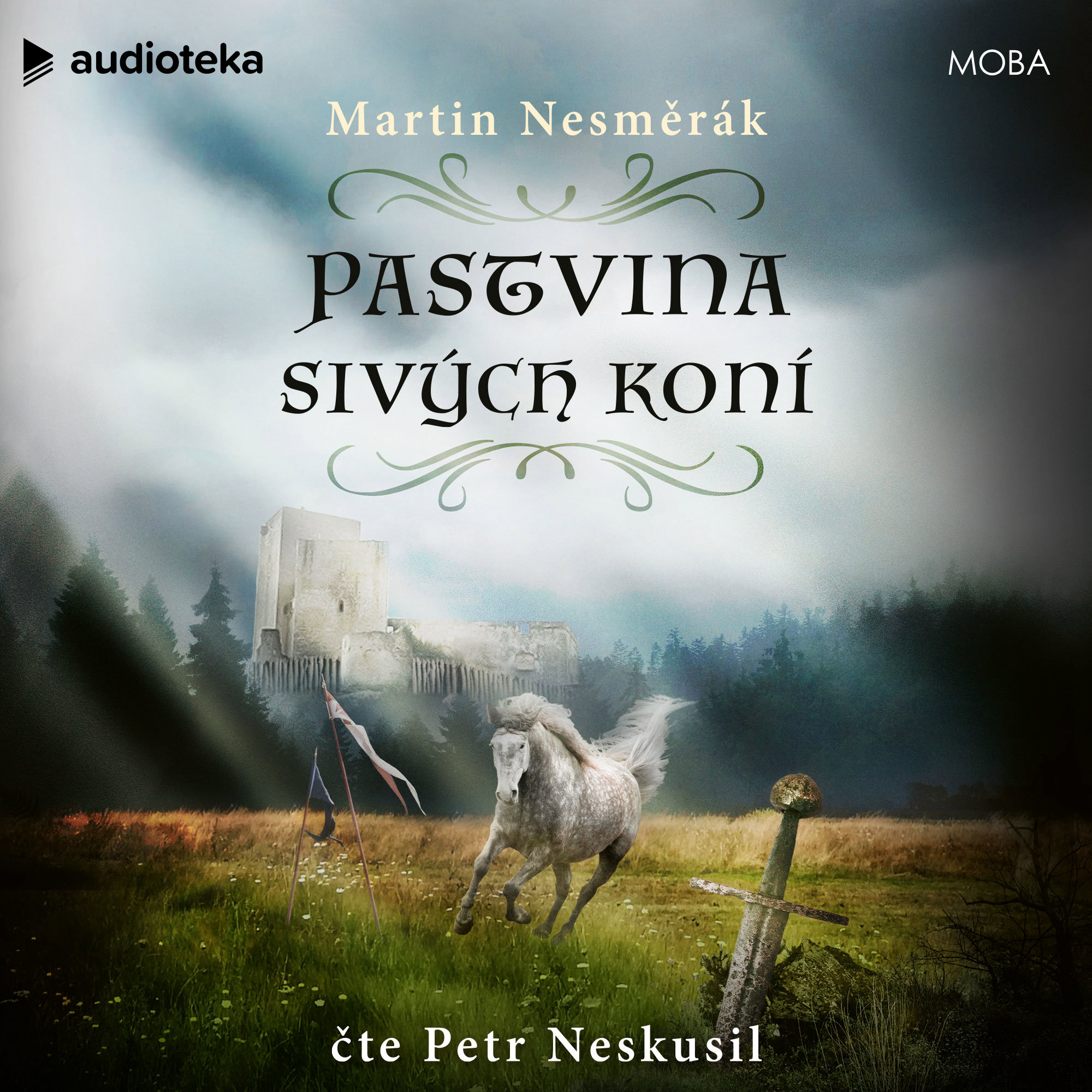 Pastvina sivých koní