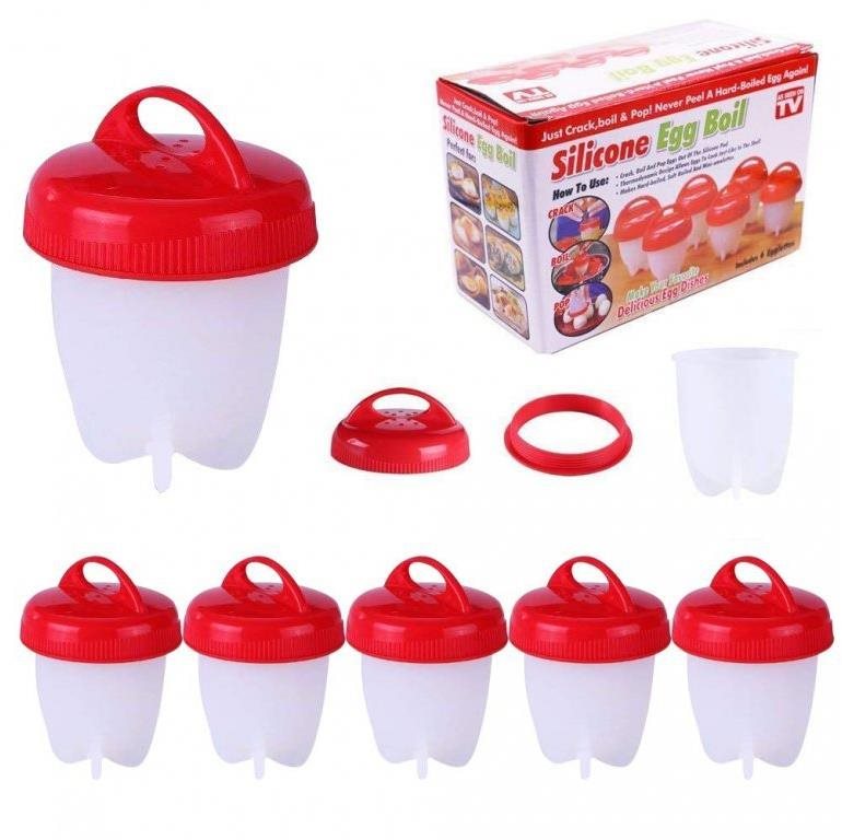 Silikonové formičky na vajíčka - Egg Boil