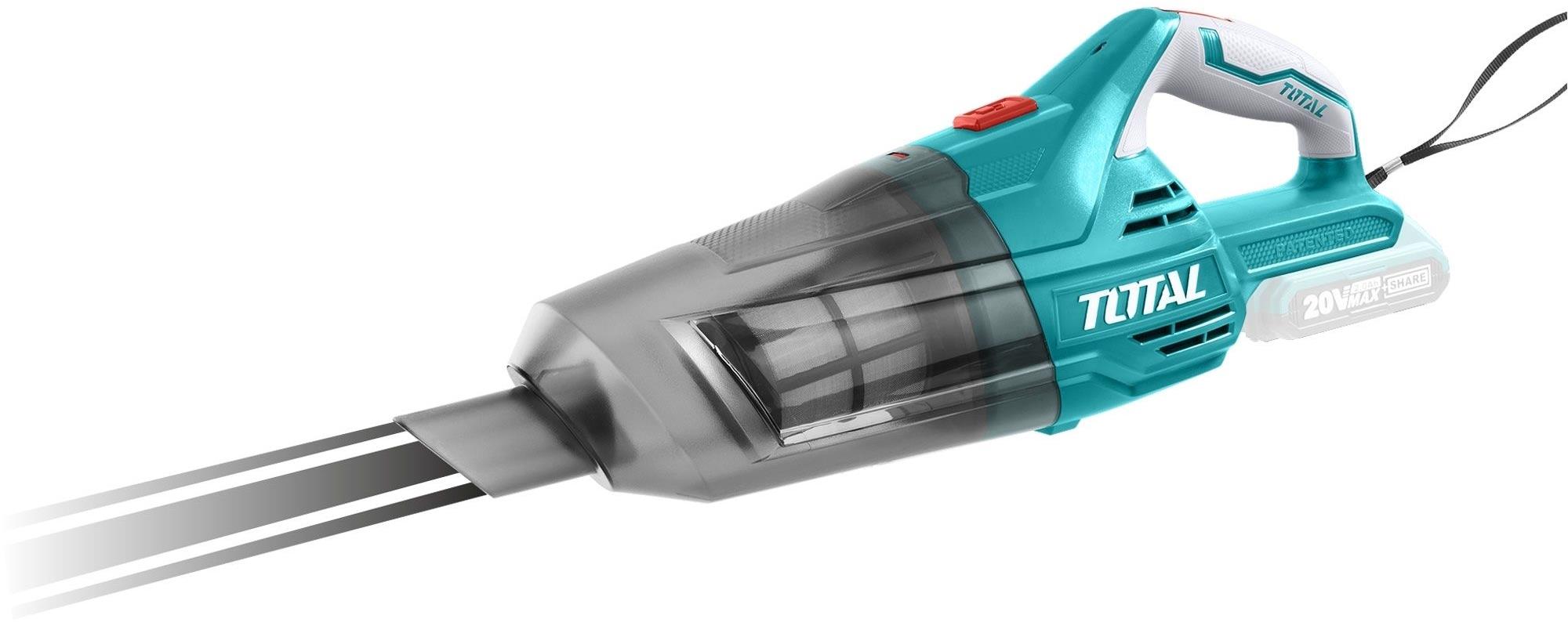 Total Tools ruční vysavač aku, 20V Li-ion, 2000mAh