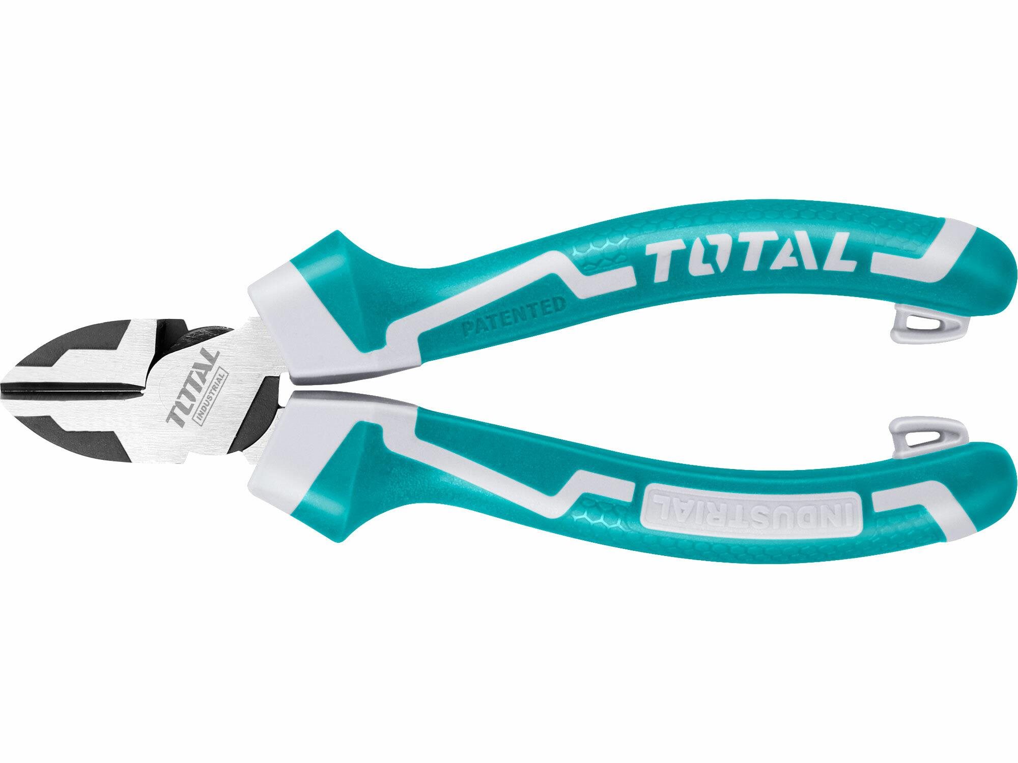 TOTAL-TOOLS Kleště štípací boční, 180mm, industrial