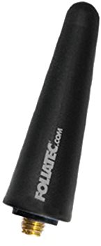FOLIATEC - alu auto anténa - černá 51mm