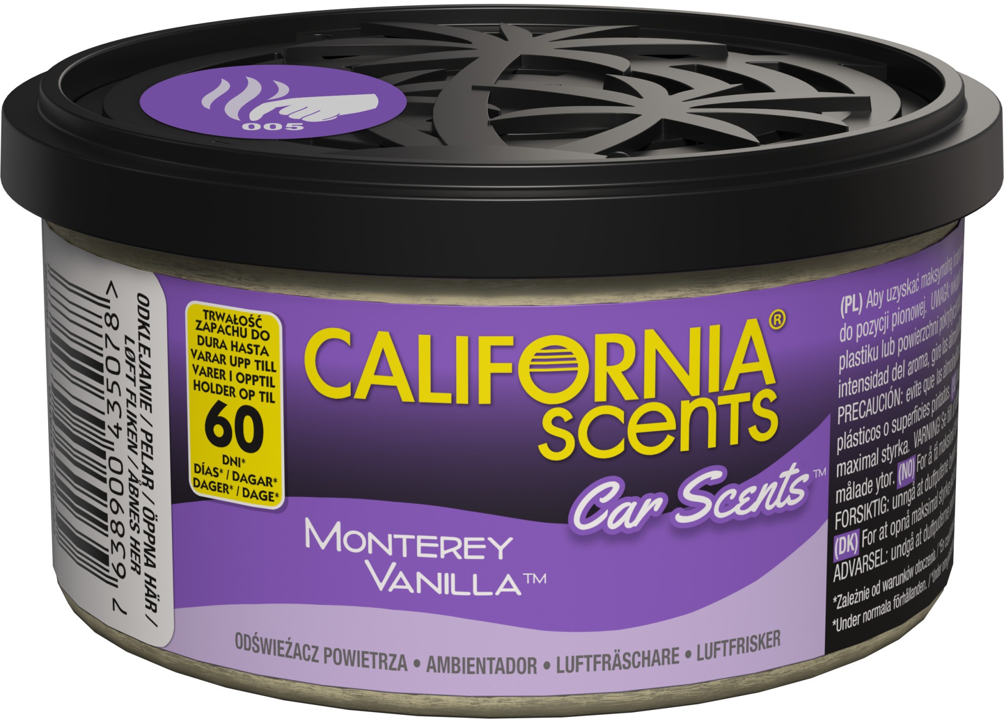 California Scents Car Scents Monterey Vanilla (vanilka)