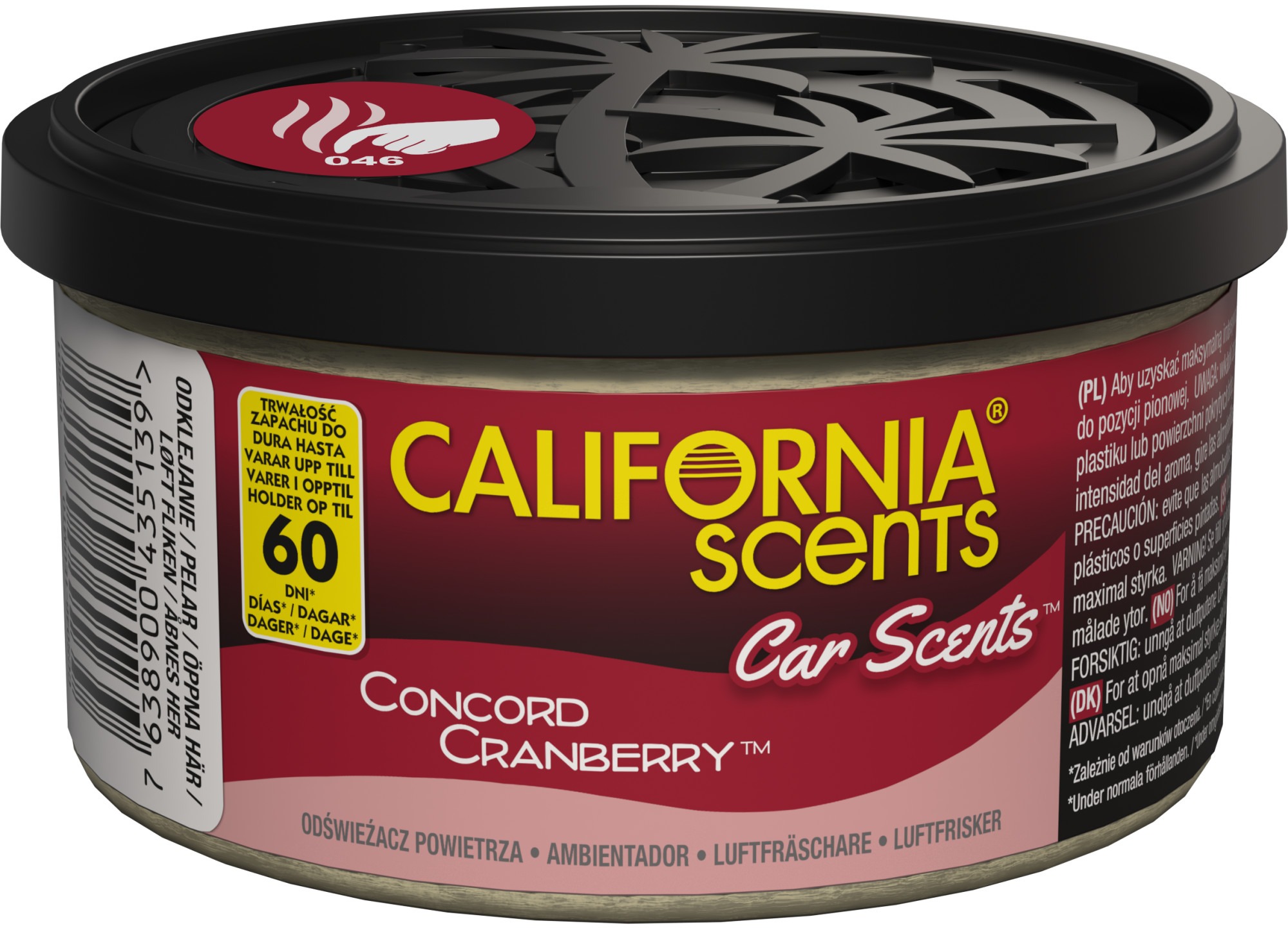 California Scents Car Scents Concord Cranberry (brusinky)