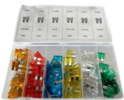 GEKO Sada pojistek do auta, 120ks