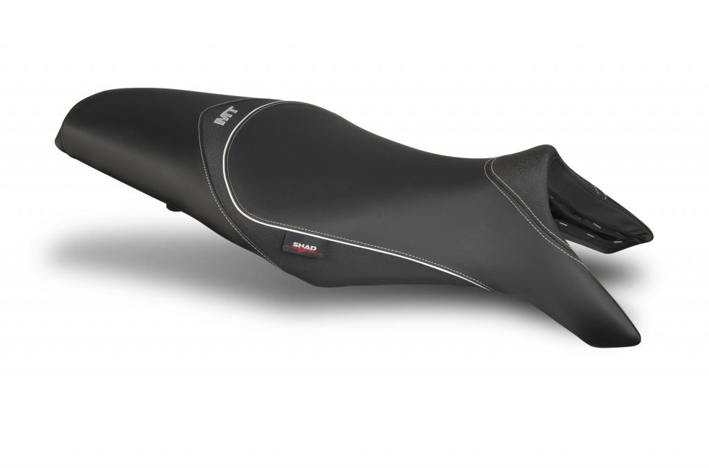 SHAD Komfortní sedlo černo/šedé, šedé švy pro YAMAHA MT-09