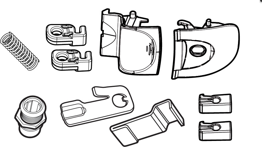 SHAD Zavírací mechanismus pro SH39