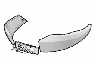 SHAD Boční nárazník nový titan pro SH48