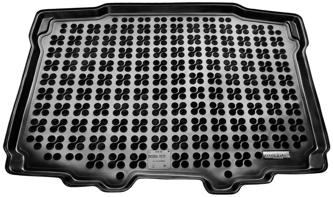 Rezaw gumová vana do kufru Škoda Yeti, 2009-2017, s nářadím v kufru