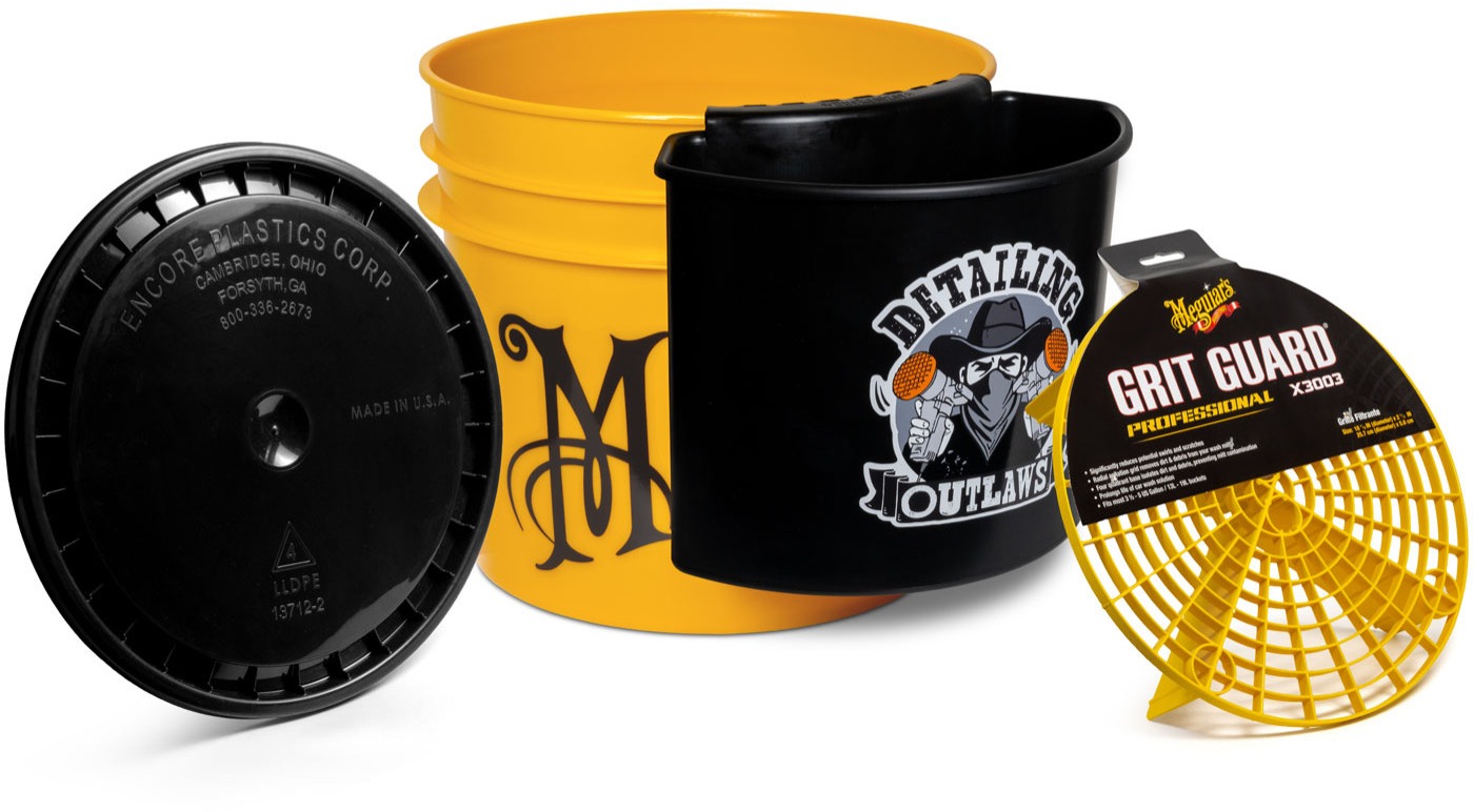 MEGUIAR'S Kýbl s vložkou, víkem a buckanizer 13,25 l