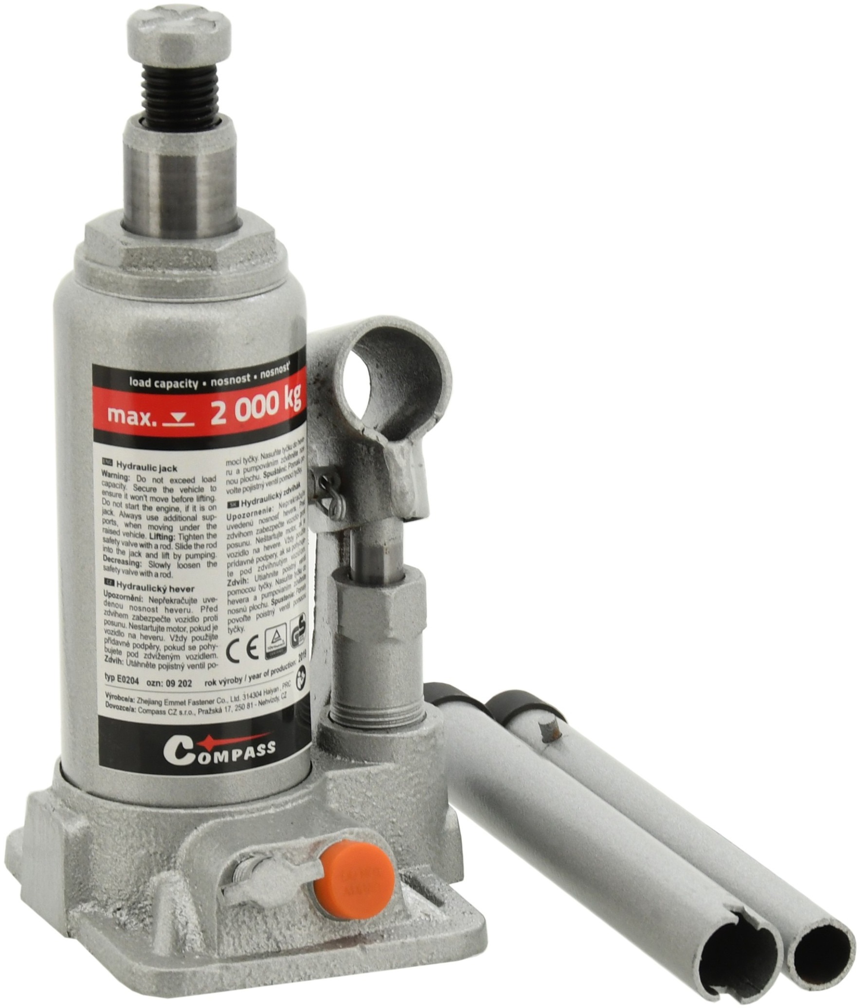 Compass Hydraulický hever 2t - panenka-GS/TUV
