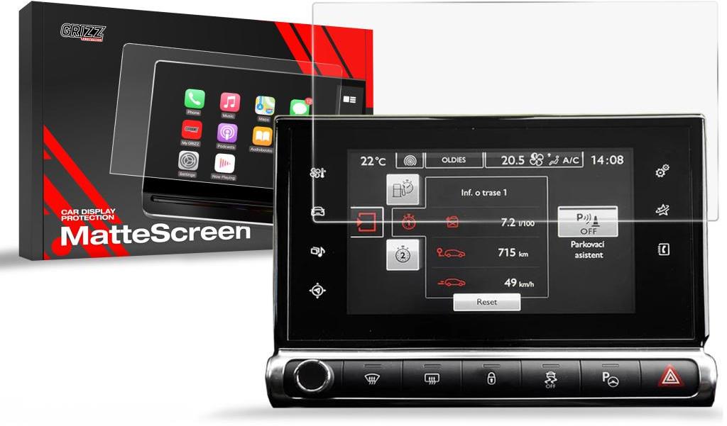 GRIZZ Matná folie na LCD display navigace Citroen C4 Cactus