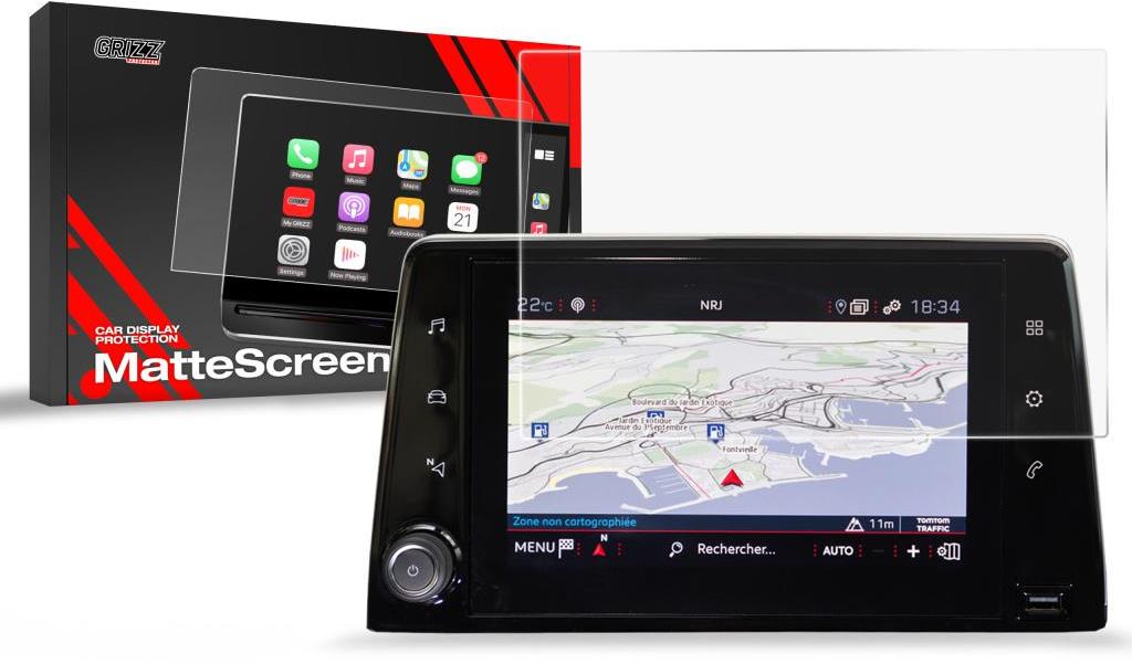 GRIZZ Matná folie na LCD display navigace Citroen Berlingo 3