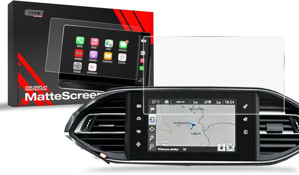 GRIZZ Matná folie na LCD display navigace Peugeot 308 2