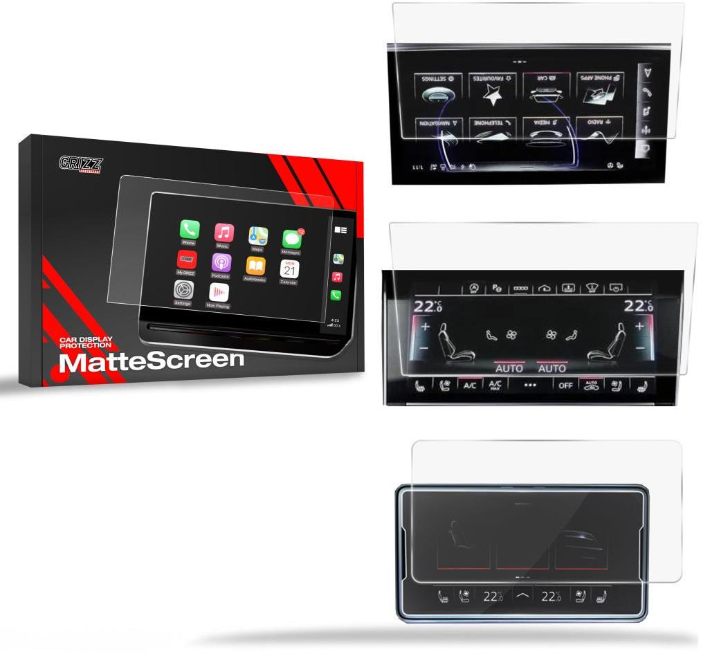 GRIZZ Matná folie na LCD display navigace Audi A8 D5