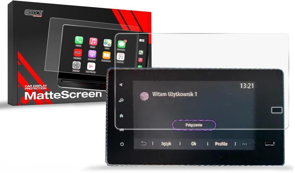 GRIZZ Matná folie na LCD display navigace Renault Trafic 3