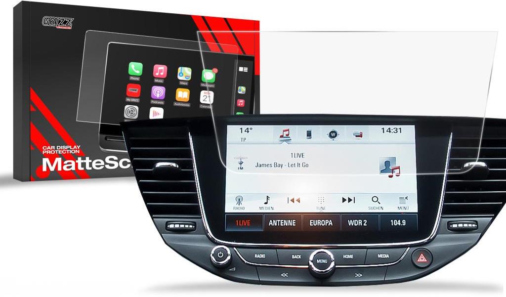 GRIZZ Matná folie na LCD display navigace Opel Crossland 2