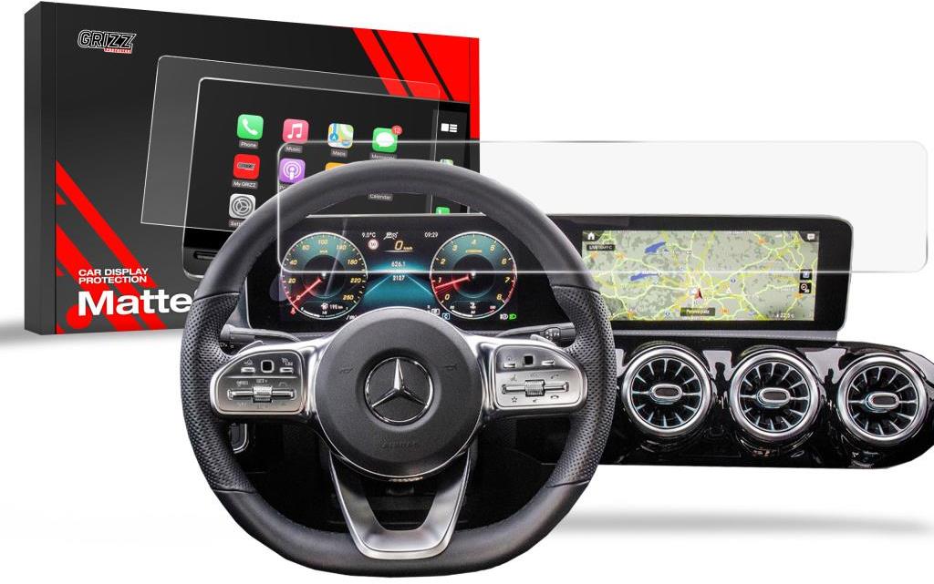 GRIZZ Matná folie na LCD display navigace Mercedes AMG GLA35