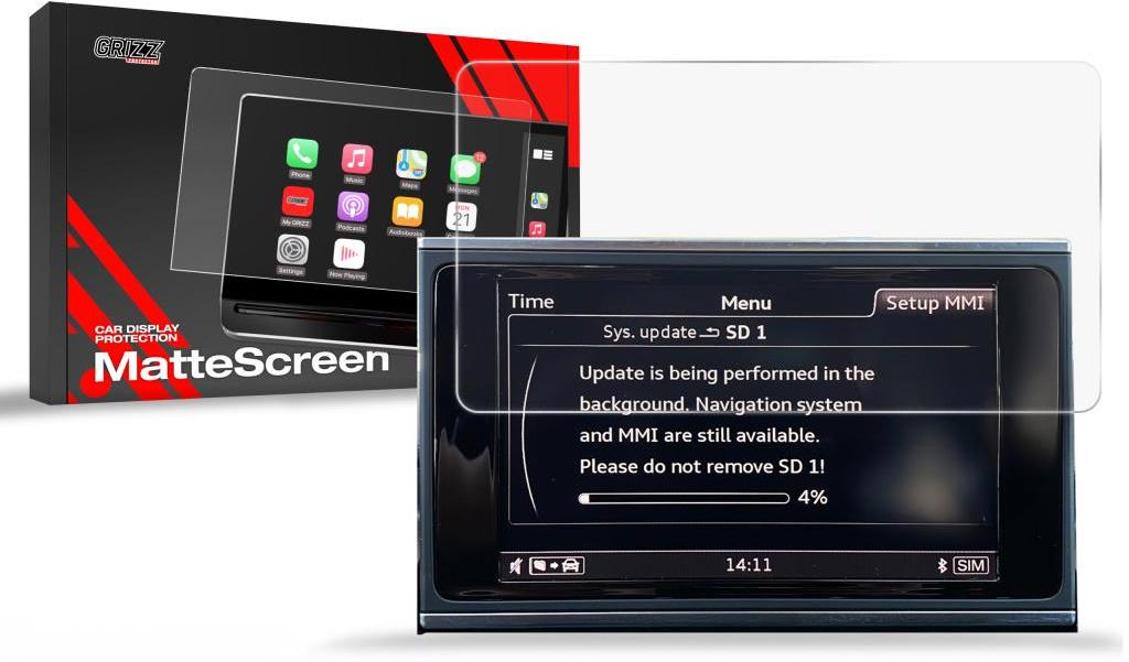 GRIZZ Matná folie na LCD display navigace Audi A7 C7