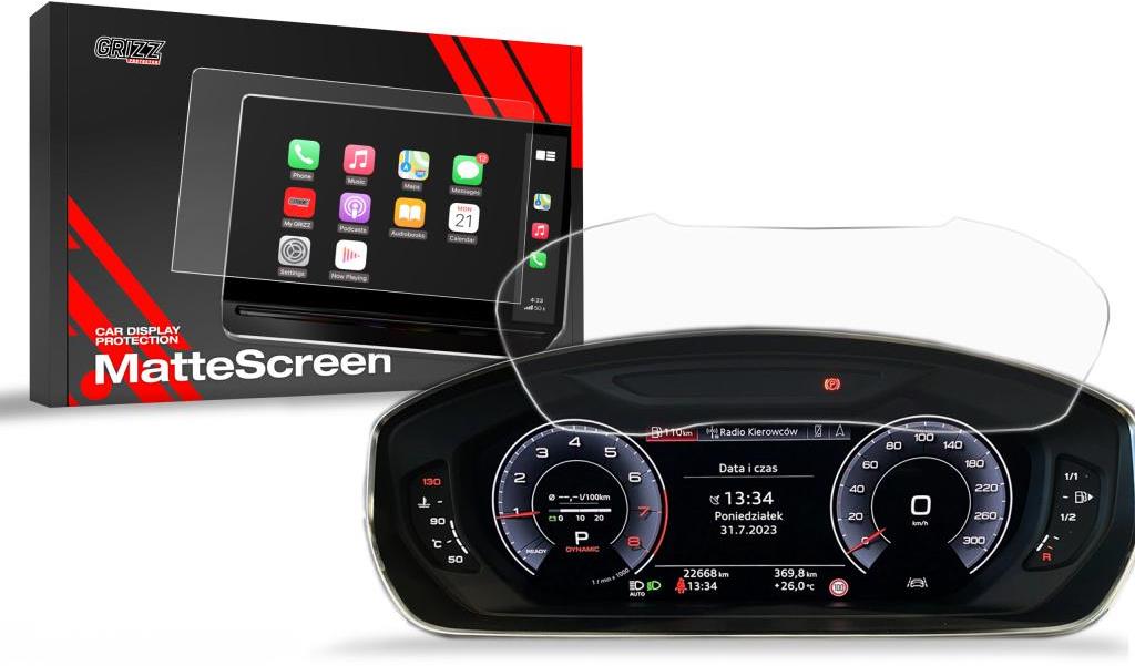 GRIZZ Matná folie na LCD display navigace Audi A8