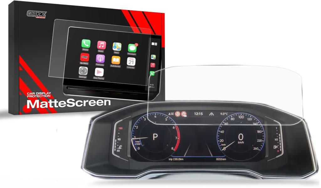 GRIZZ Matná folie na LCD display navigace Volkswagen Passat B8