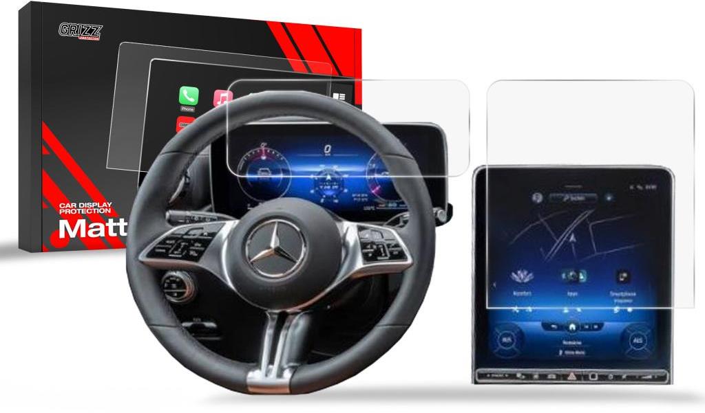 GRIZZ Matná folie na LCD display navigace Mercedes EQS SUV
