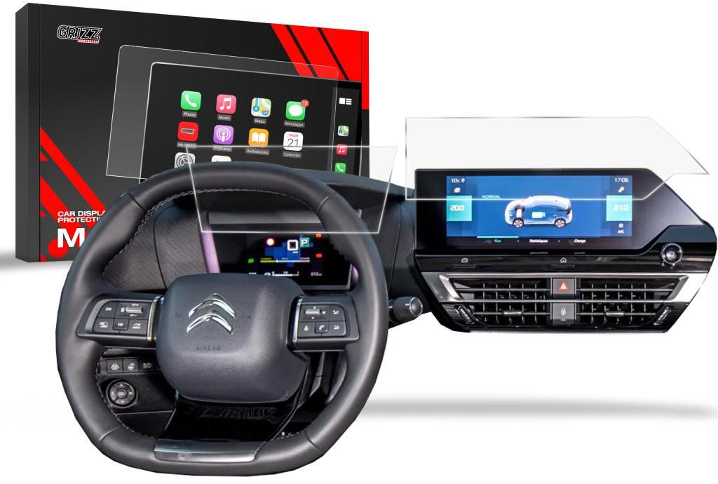GRIZZ Matná folie na LCD display navigace Citroen C4 3