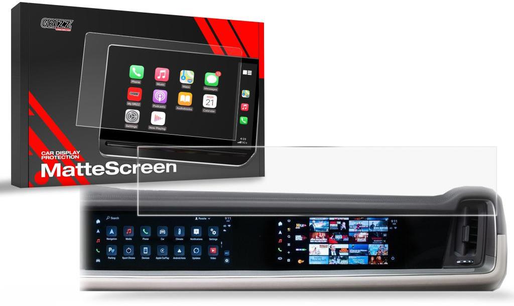 GRIZZ Matná folie na LCD display navigace Porsche Cayenne 3
