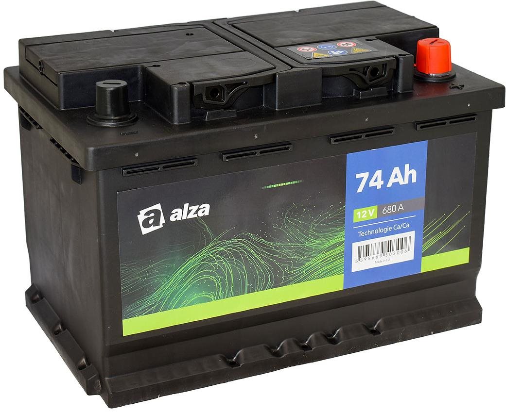 ALZA Autobaterie 74Ah, 12V - UAMK instalace do vozu